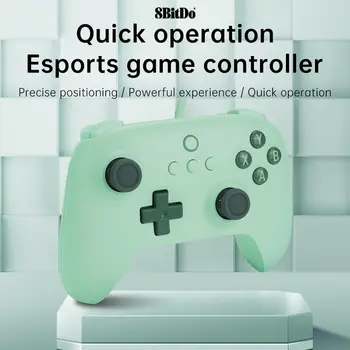 8Bitdo 얼티밋 C 유선 게임 컨트롤러, 윈도우 10 11,PC, 안드로이드, 스팀 데크, 라즈베리 파이, PC용 플러그 앤 플레이