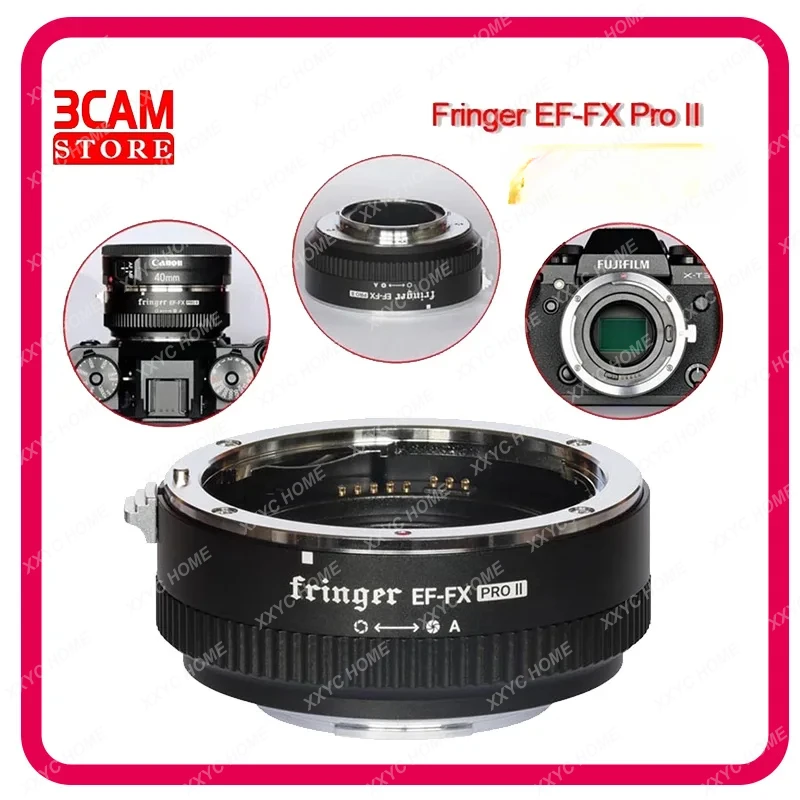 

Адаптер для объектива Fringer Φ PRO II для объектива Canon EF к адаптеру автофокуса Fujifilm