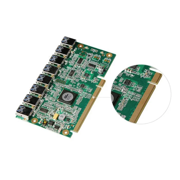 

Карта расширения 16X до 8 портов USB 3,0