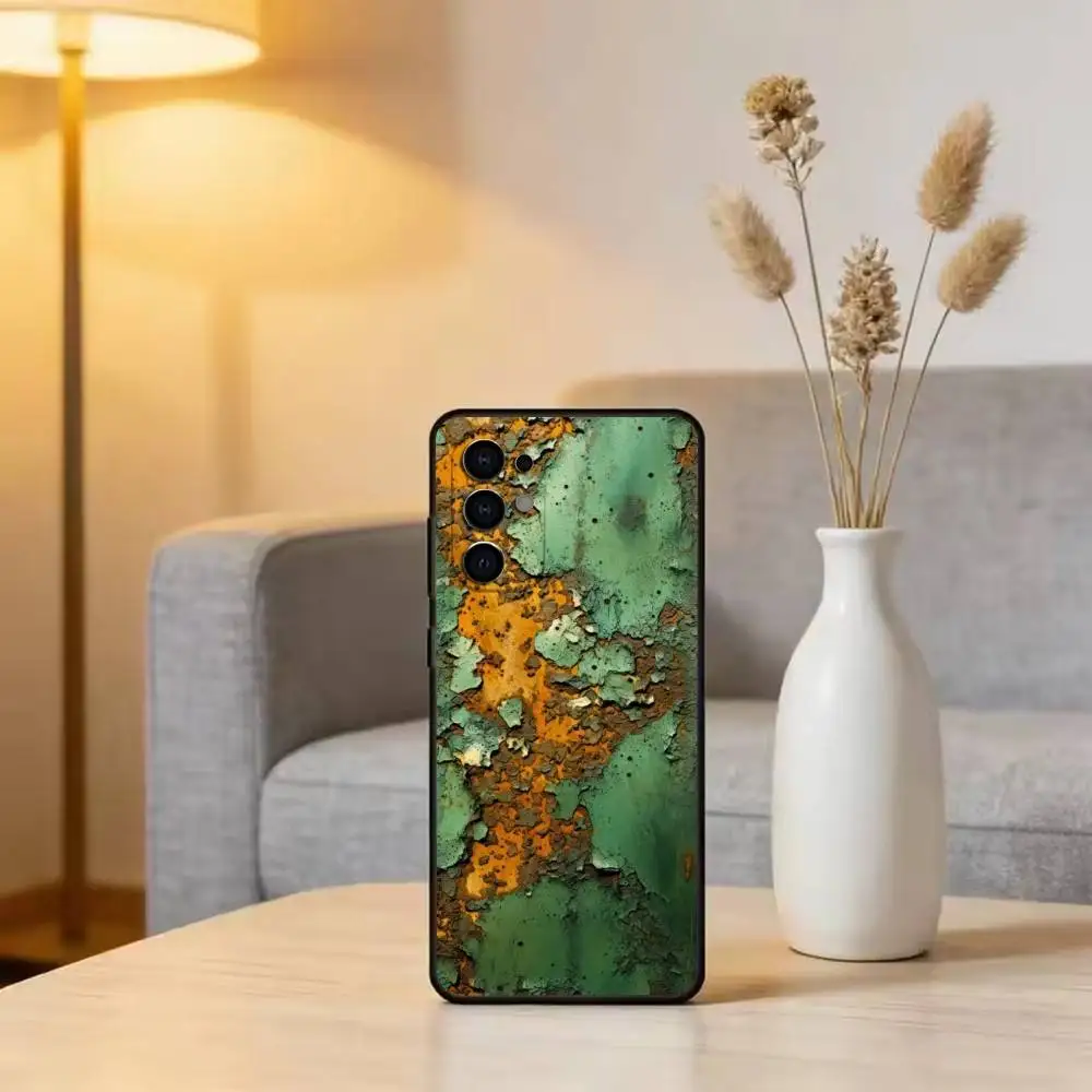 Retro Industrial Rustic Black Phone Case Cover