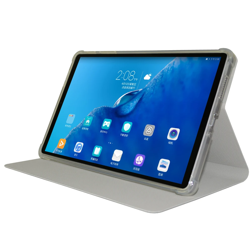 Premium Auto Sleep/Wake Full Protection Tablet Case with TPU Back Cover