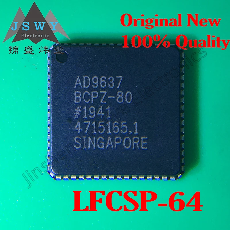 AD9637BCPZ 80 package LFCSP 64 ADC analog to digital converter chip