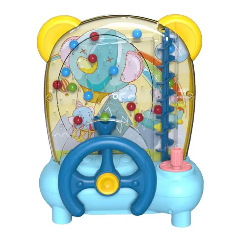 

Mini Claw Machine Mini Children's Catcher Ball Machine Built-In Bead Loop Learning Toy For Outdoors School Home Party