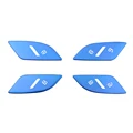 4pcs blue sticker