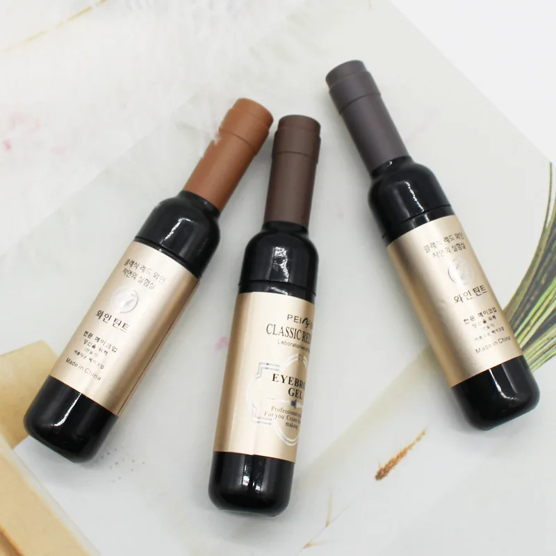 3 Colors Eyebrow Tattoo Gel Eyebrow Tint Cosmetics Eyebrows Makeup Natural Long Lasting Waterproof Liquid Eye Brow Gel Brow Lift 6