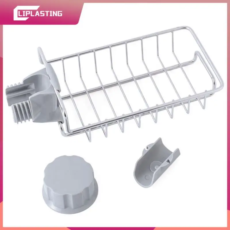 Bathroom stuff Storage Shelve Rack Stainless Steel Kitchen Faucet Sink Storage Rack Drain Shower Rod Rack strong load bearing