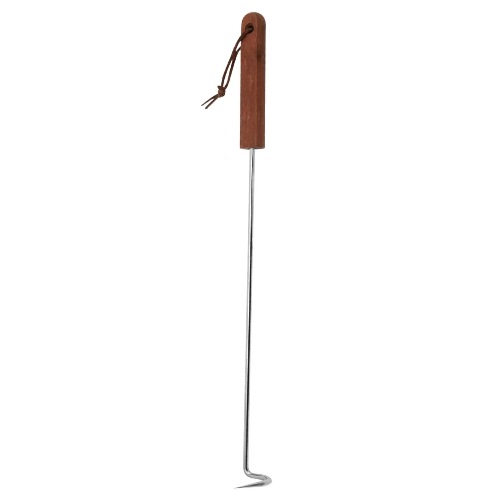 BBQ Meat Turner Hook Portable Barbecue Turner Hook for Meats Steak Grilling
