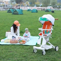 Shock absorption Baby stroller