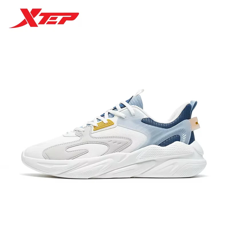 Xtep Old Daddy Walking Shoes Durability Support Men's Mid