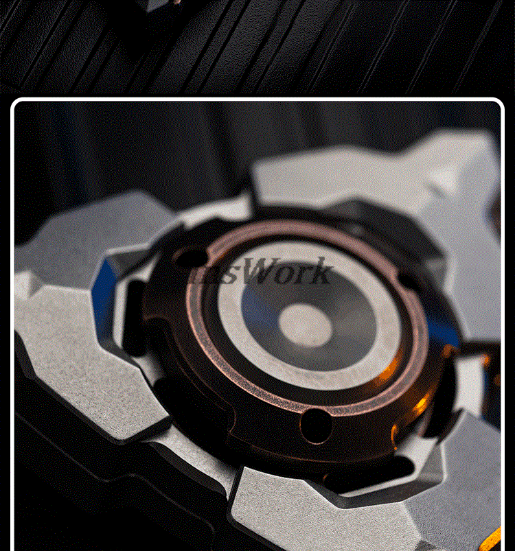 WANWU EDC Fidget Spinner Split Armor Type Magnetic Attraction