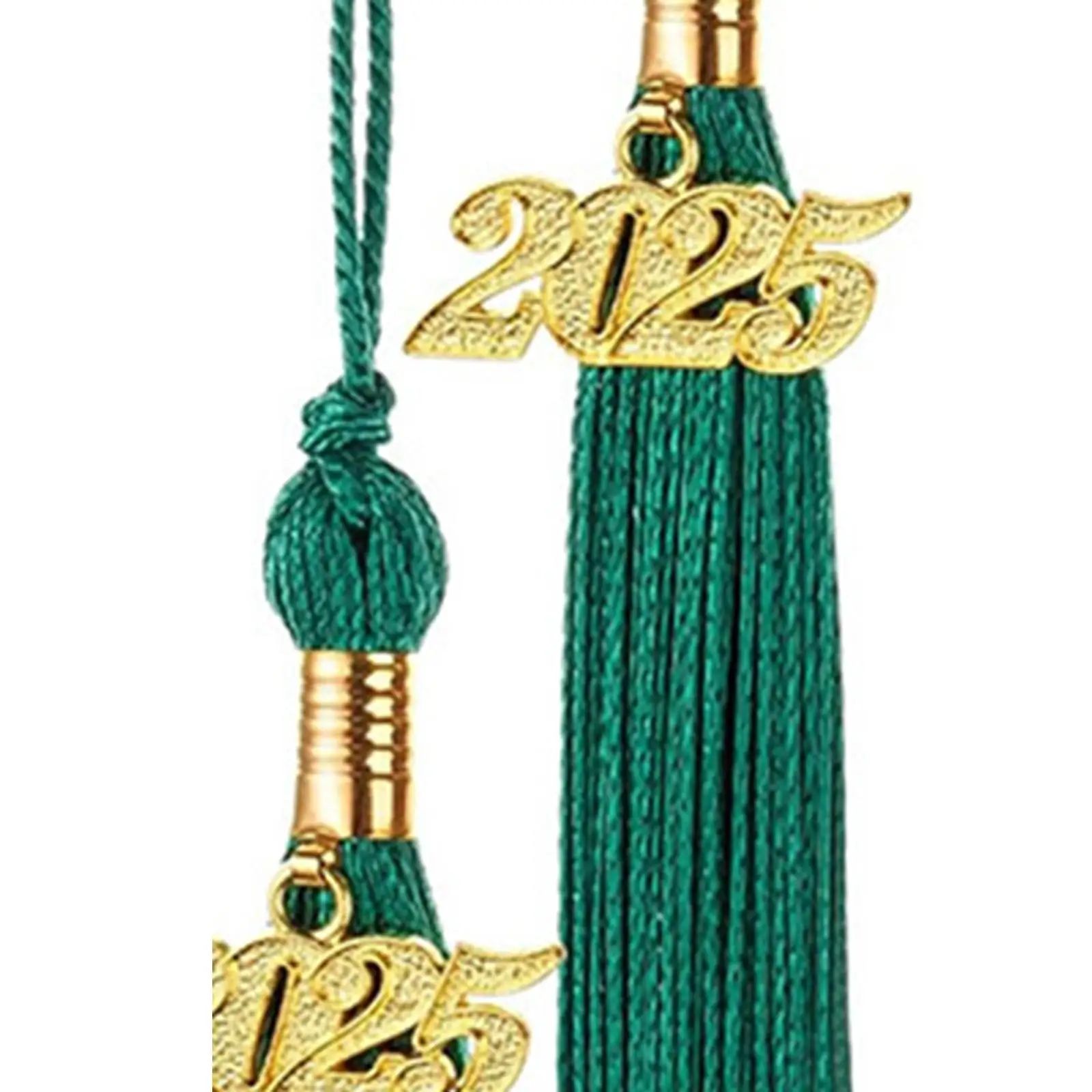 10Pcs 졸업 Tassels 2025 기념품 파티 용품 졸업 모자 Tassels