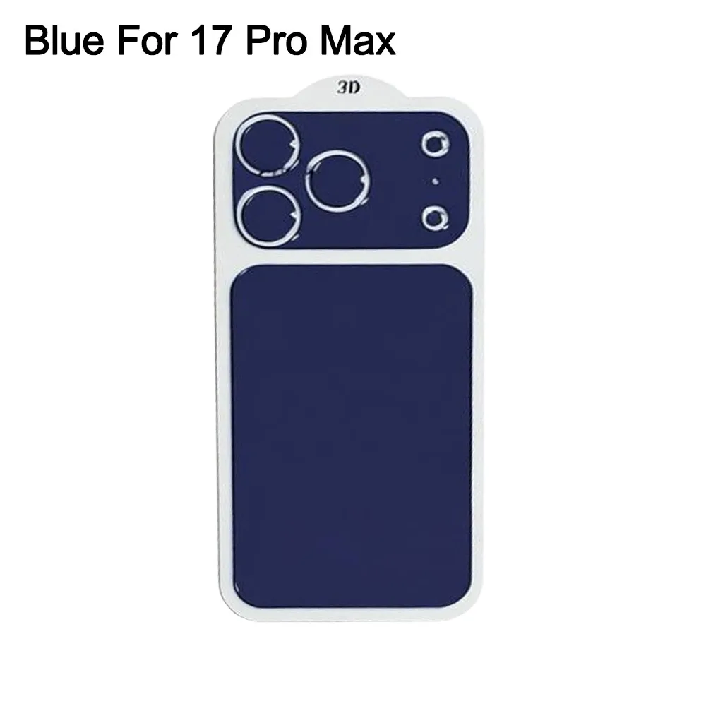 Orange Full Cover Back Sticker Film – Anti-Scratch Screen Protector