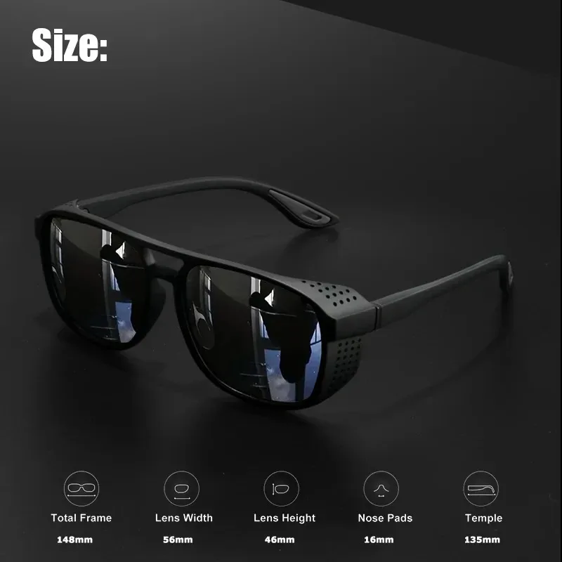 Premium Polarized UV400 Sports Sunglasses - Windproof Outdoor Eyewear