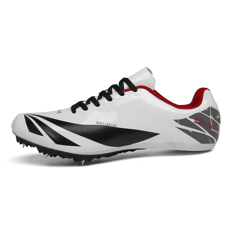 Sprint Sneakers 8 Spikes Athletic Shoes for Men Track Field Running Jumping Training