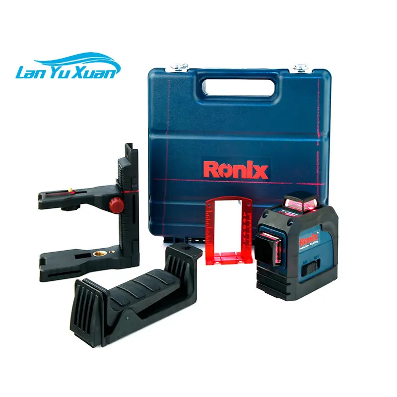 Ronix RH-9536 for Professional 360 Degree Machine Rotary Laser Level Cross Line Laser Level Power-Brightness Three Planes of 360