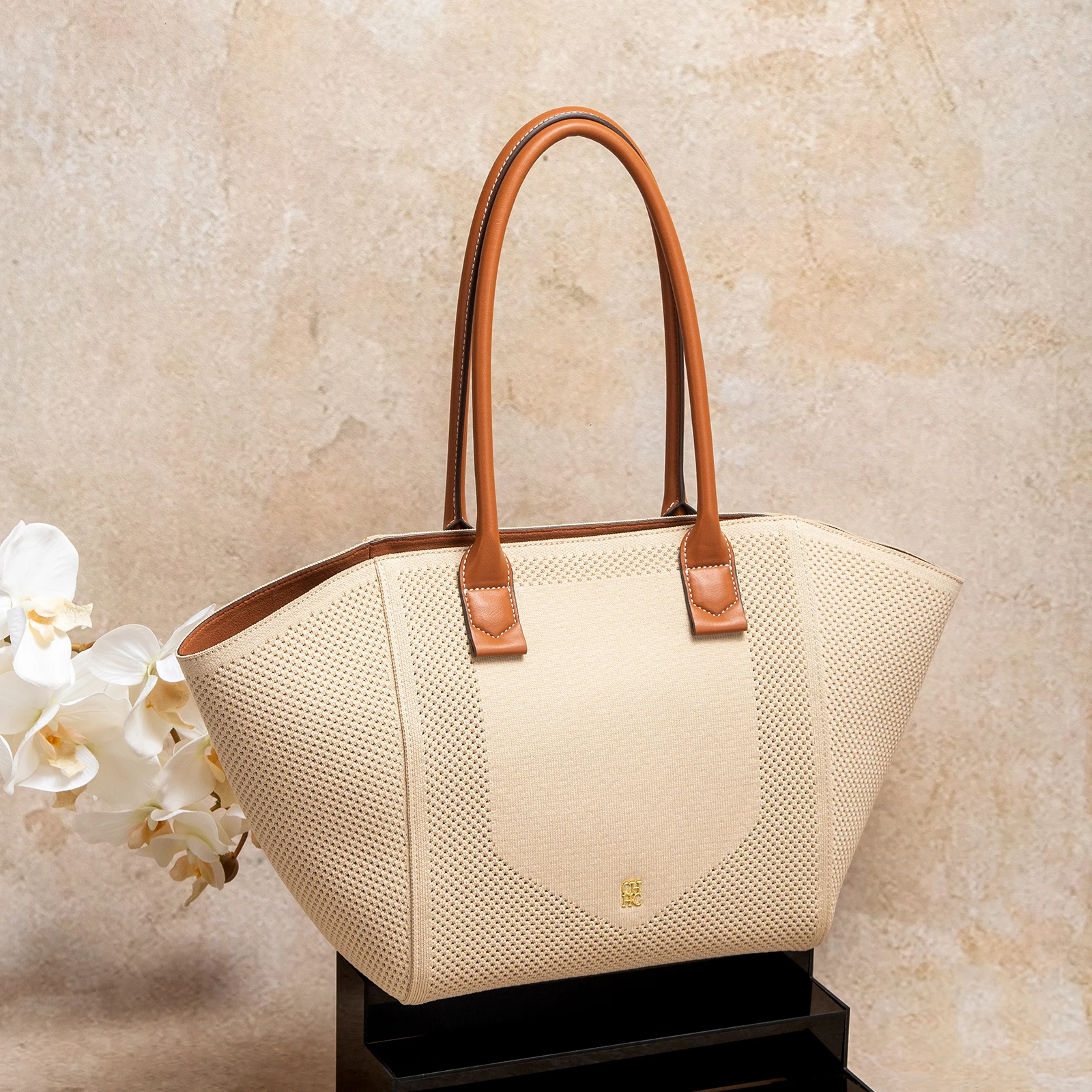 حقيبة يد نسائية صيفية جديدة من القماش بتصميم مجوف،...