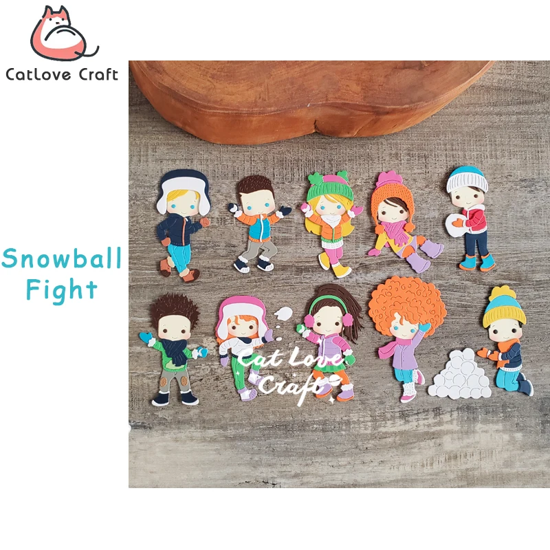 Lawn Fawn, Lawn Cuts Custom Craft Die, Build-A-Snow Globe (LF3254