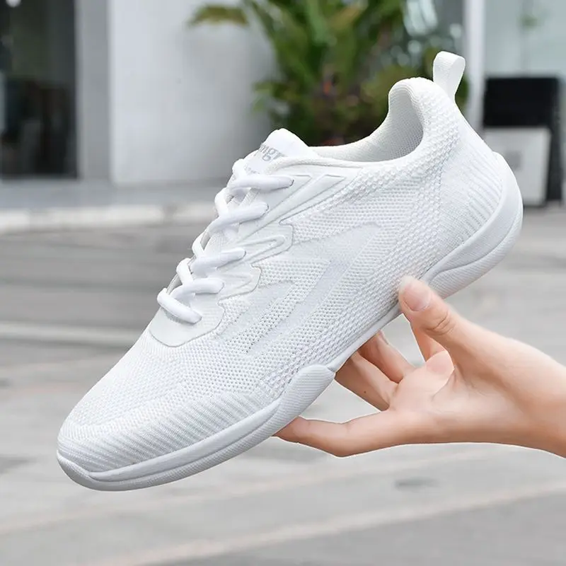 Kids' Sneakers Children's Competitive Aerobics Shoes Soft Bottom Fitness Sports Shoes Jazz Modern Square Girls Boys Dance