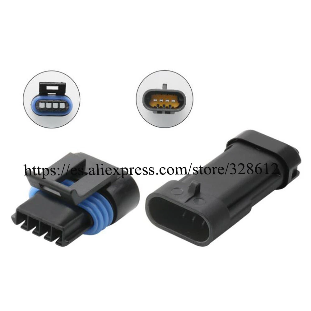 12162190 Car Wire Female Connector Cable Terminal 4 Pin Connector