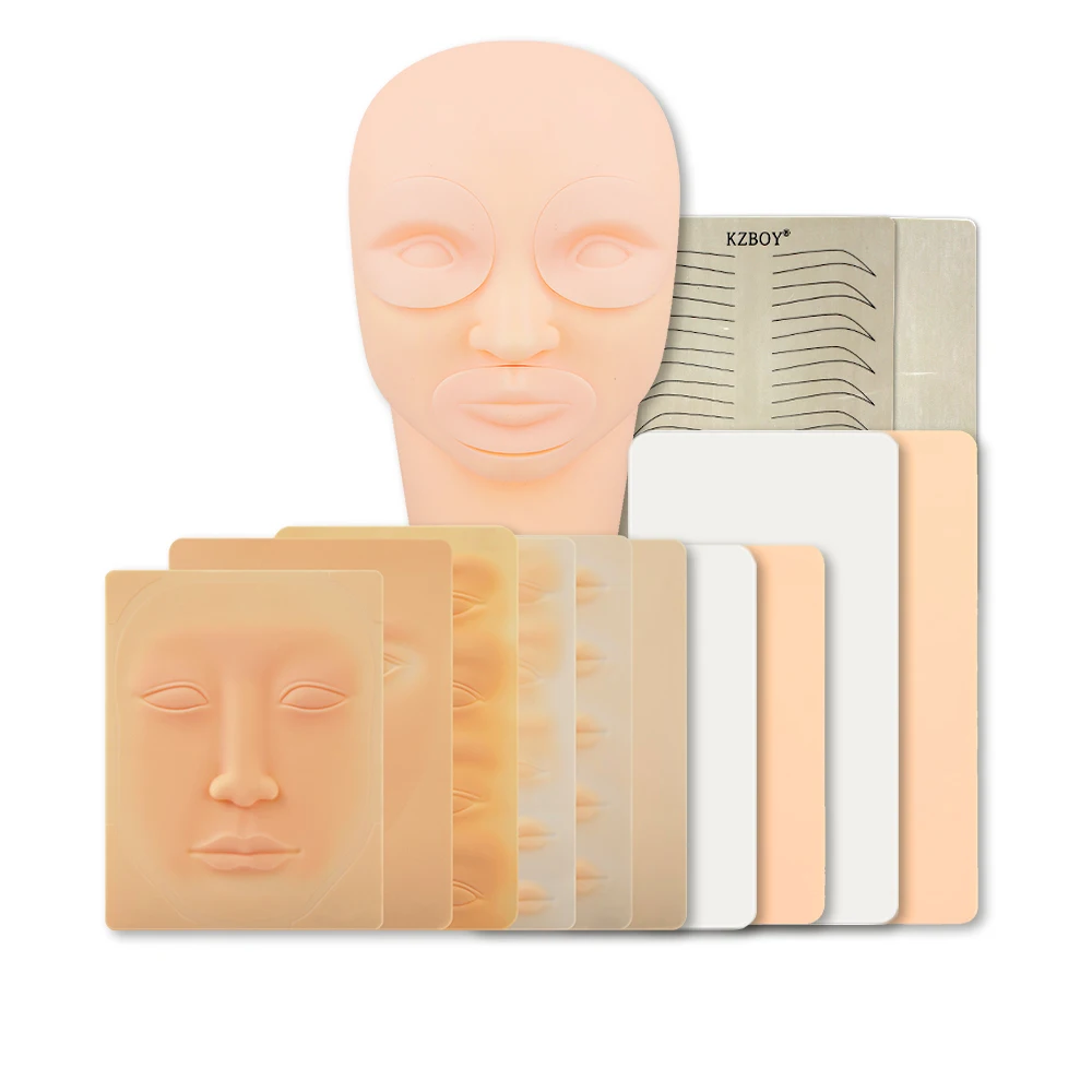 

Силиконовая тренировочная 3d-кожа для перманентного макияжа, микроблейдинга, латексная искусственная кожа, тренировочная кожа для татуировок, микроблейдинга