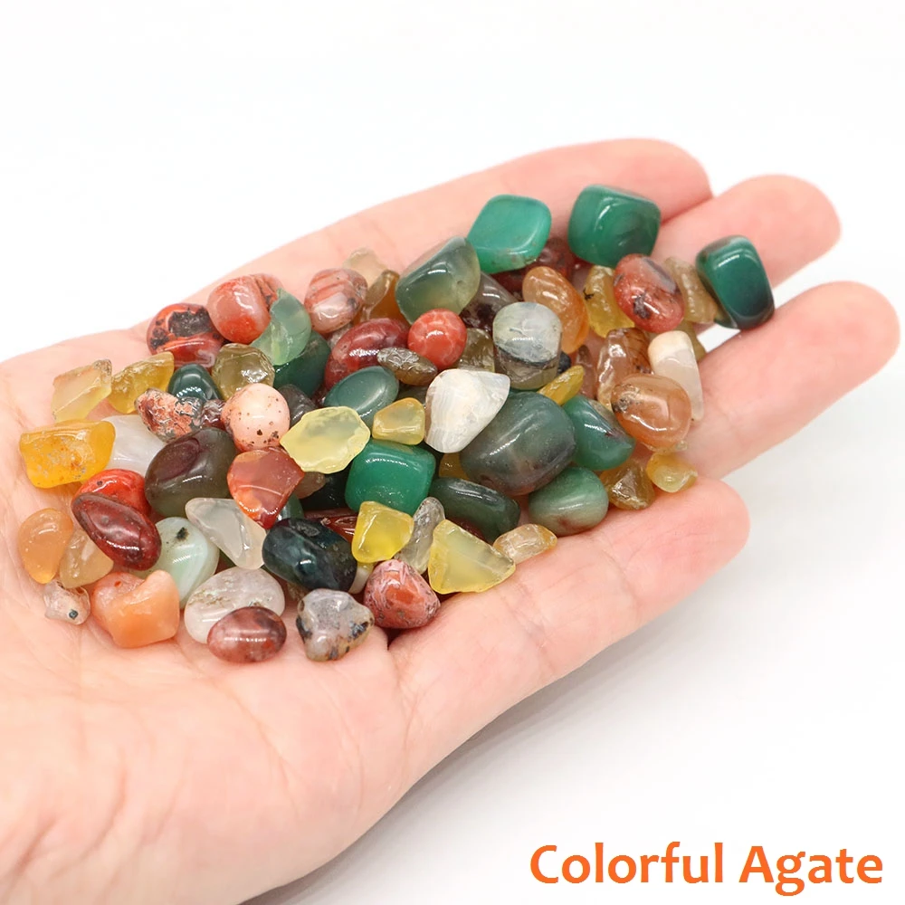 thumbnail image 1 of Piedras de cuarzo natural mezcladas, grava, espécimen, decoración para acuarios, piedras pulidas y minerales naturales, 1 of 5