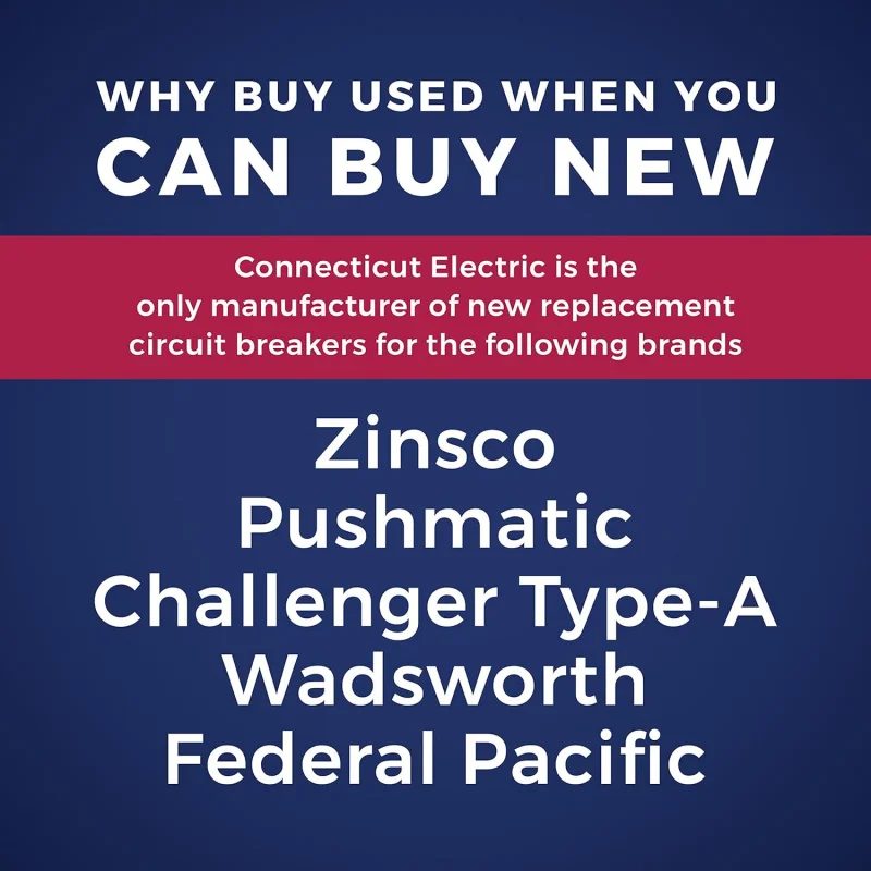 UBIZ0220-New Zinsco RC3820 Replacement Two Pole 20 Amp Thin Series Circuit Breaker