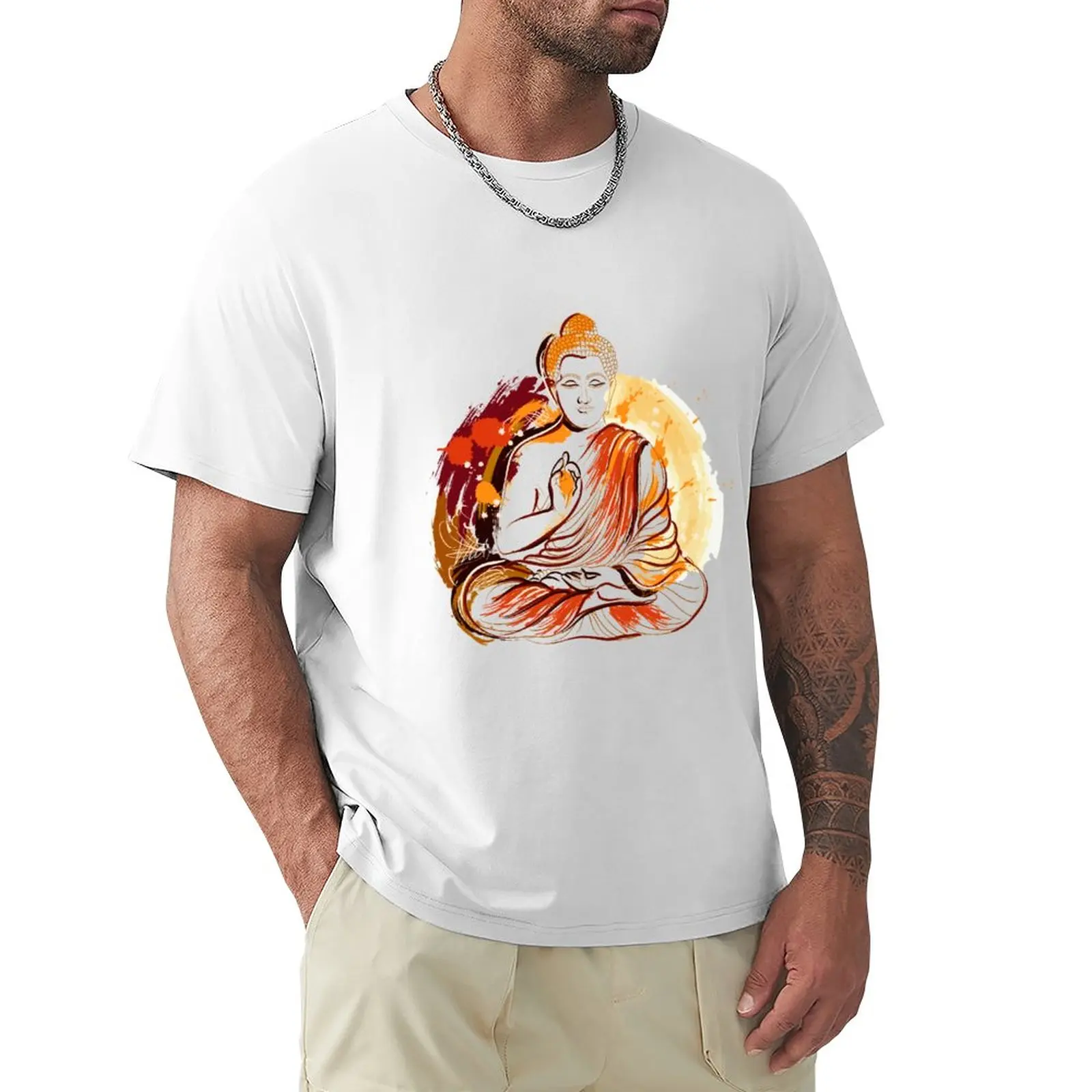 

Buddha T-Shirt tees vintage men graphic t shirts