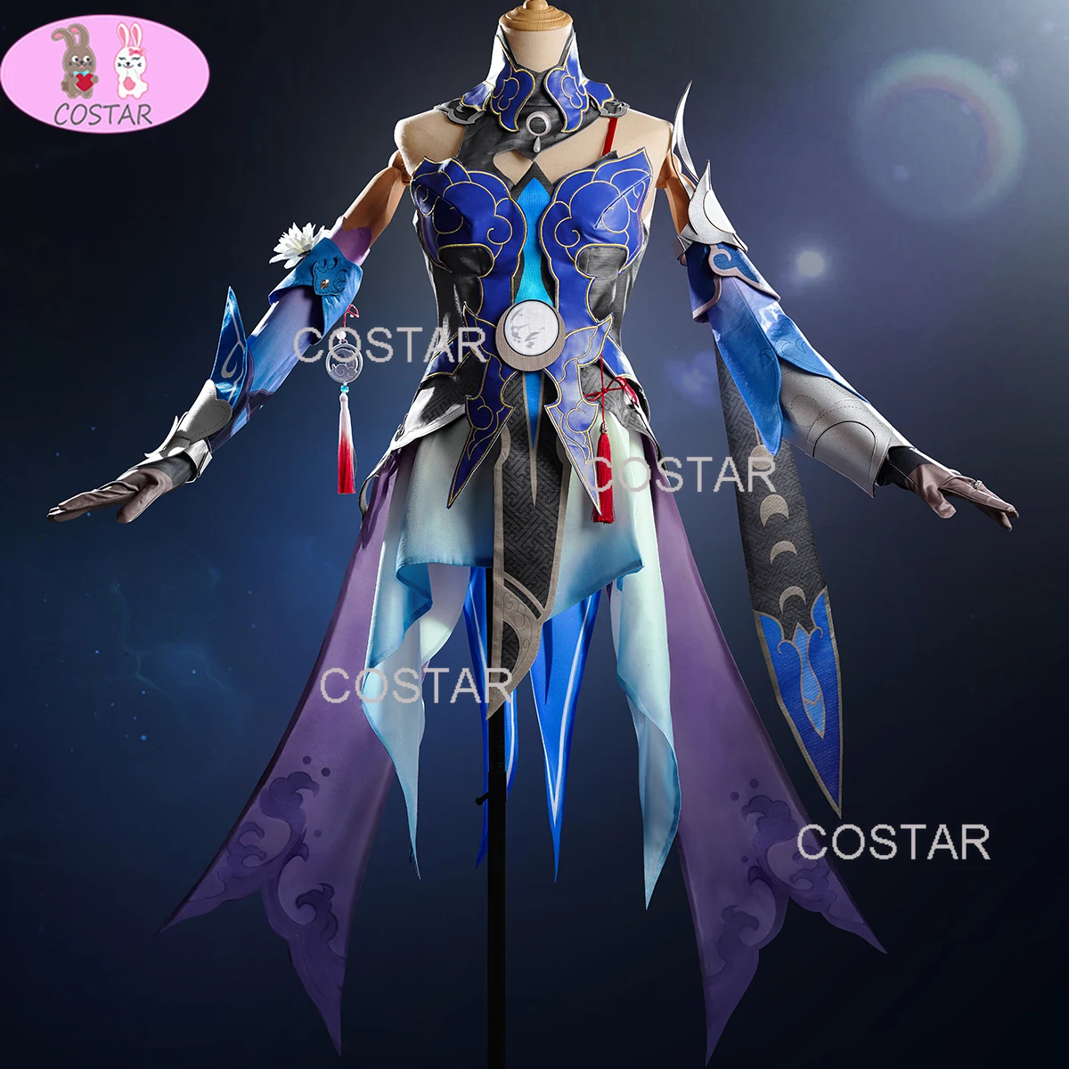 

COSTAR [Customized] Game Honkai:Star Rail Jingliu Ancient style Cosplay Costume Halloween outfits Clothing Women Anime