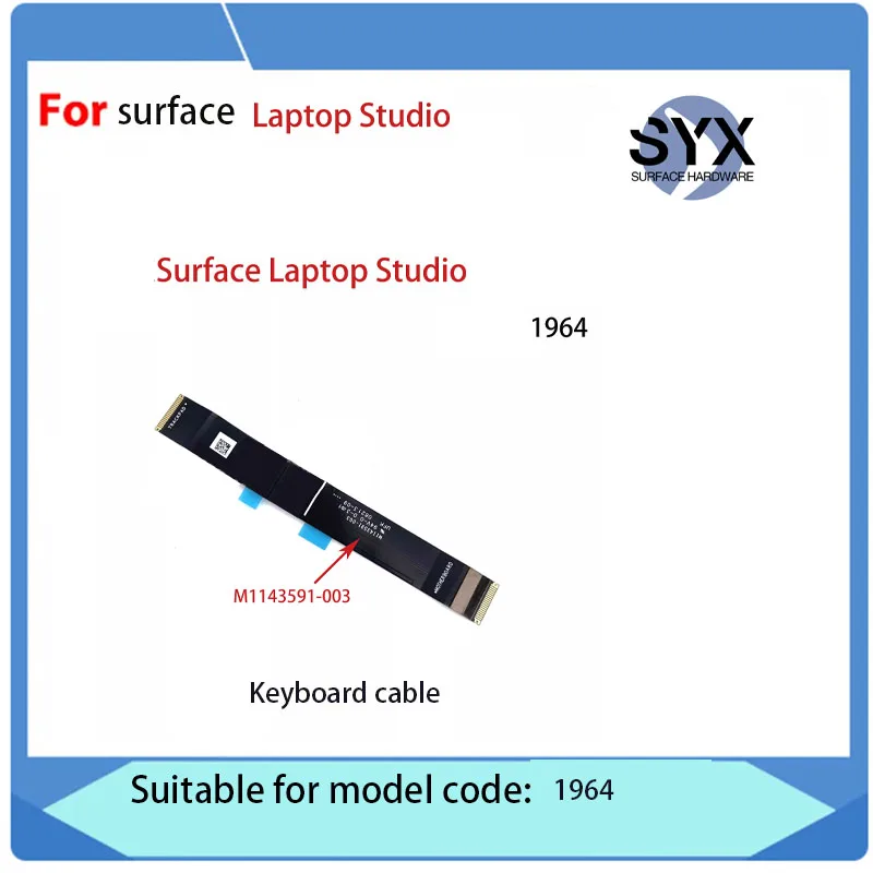 Adatto Per Cavo Tastiera Microsoft Surface Laptop Studio 1964, Touchpad E Cavo Di Connessione Tastiera