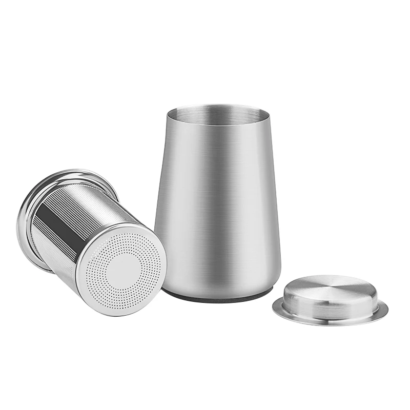 CoffeeSifterCoffeeSieveFineMeshStainlessSteelContainerPot