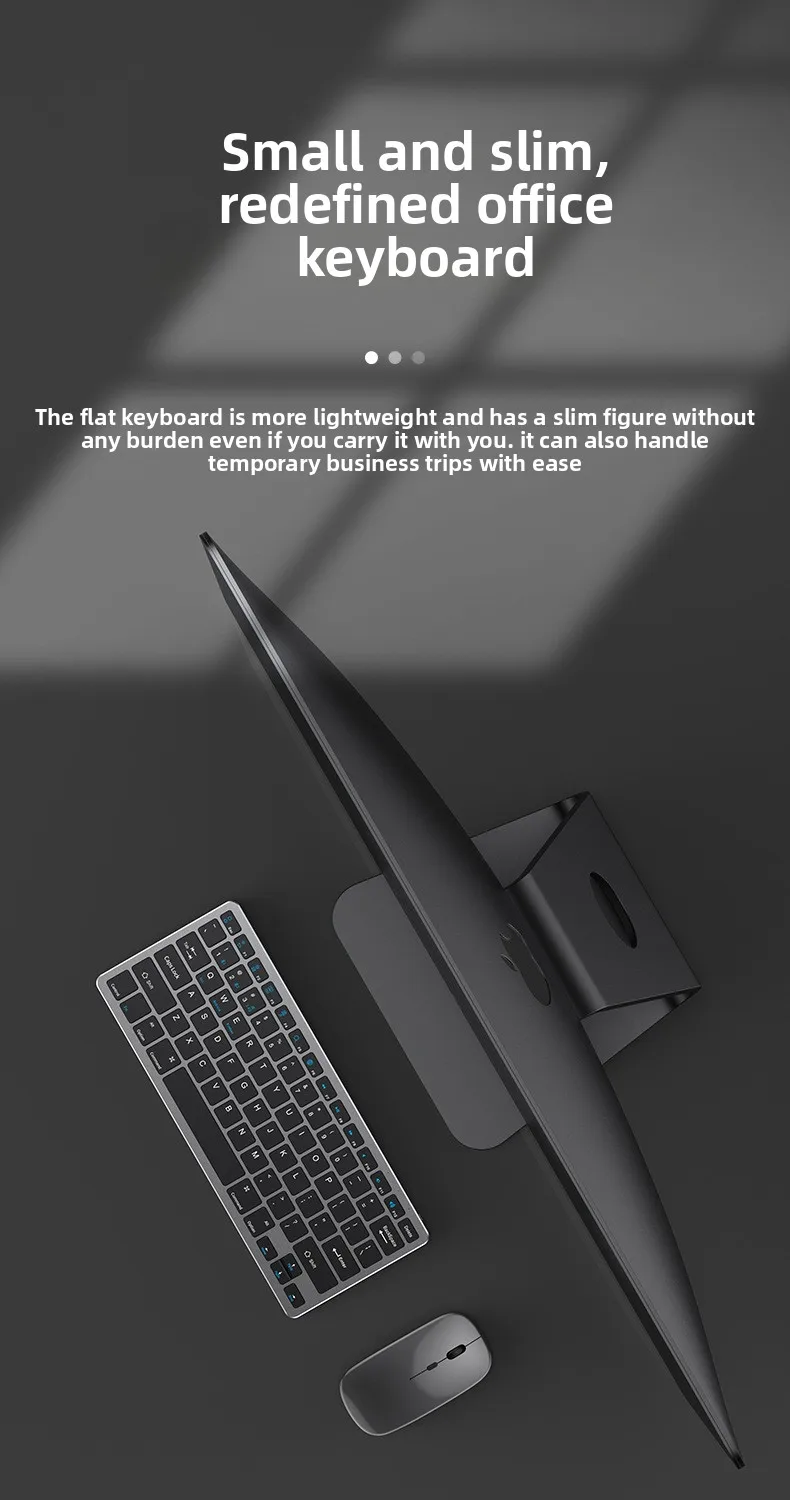Kabelloses Tastatur Und Maus Set Bluetooth Für Büro Und Pc_voghion.com
