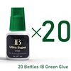 20 Bottles IBeauty Ultra Super For Eyelash Extension Glue Green Cap Waterproof Lash Adhesive Makeup Tool Fastest Eyes Open Korea 1