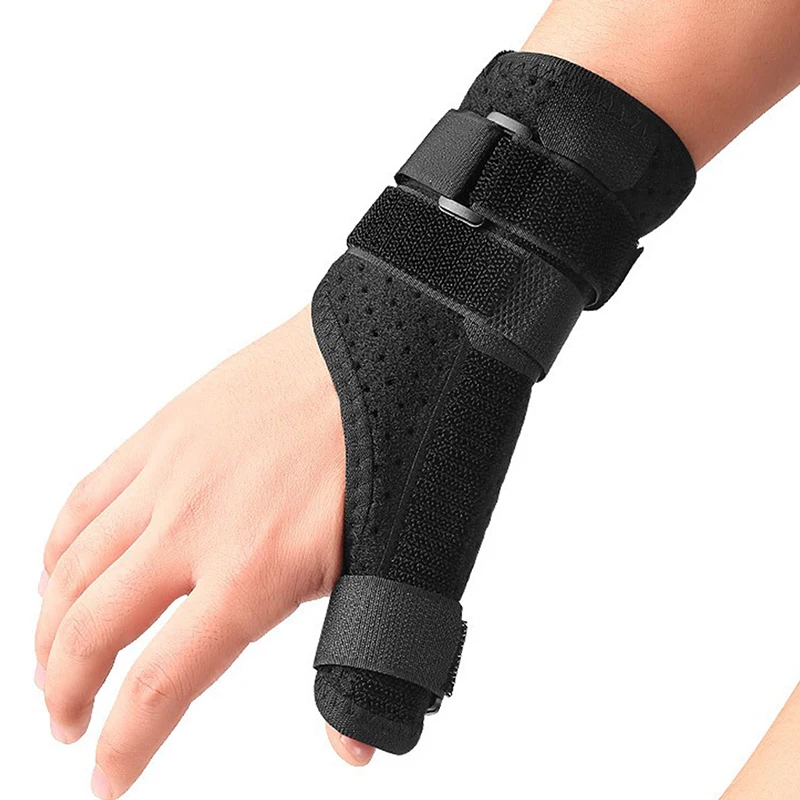 1PC Daumen Schiene Unterstützung Klammer Für Sehnenscheidenentzündung Arthritis Sehnenscheidenentzündung Trigger Thumb Wegfahrsperre Passt Männer Frauen Links Und Rechts – Detail 19