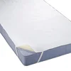 Waterproof White Mattress Pad Cover Anti Mites Bed Sheet Waterproof Mattress Protector For Bed Elastic Belt Fix Mattress Topper 2