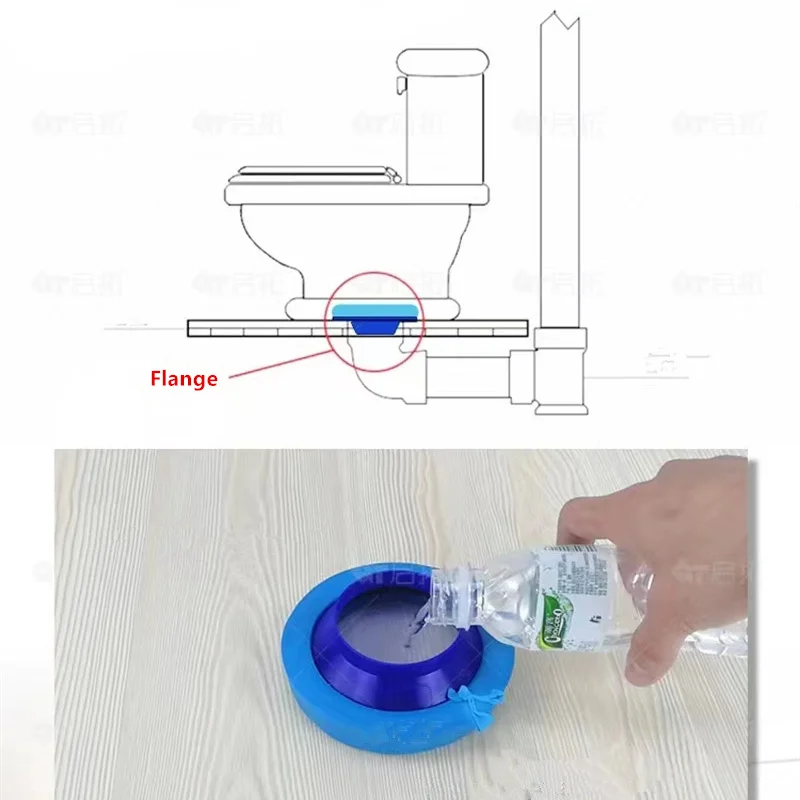 Bathroom flanges closestool phalam protect odor Toilet seal flange seal anti-odor rubber flange toilet ring leak-proof