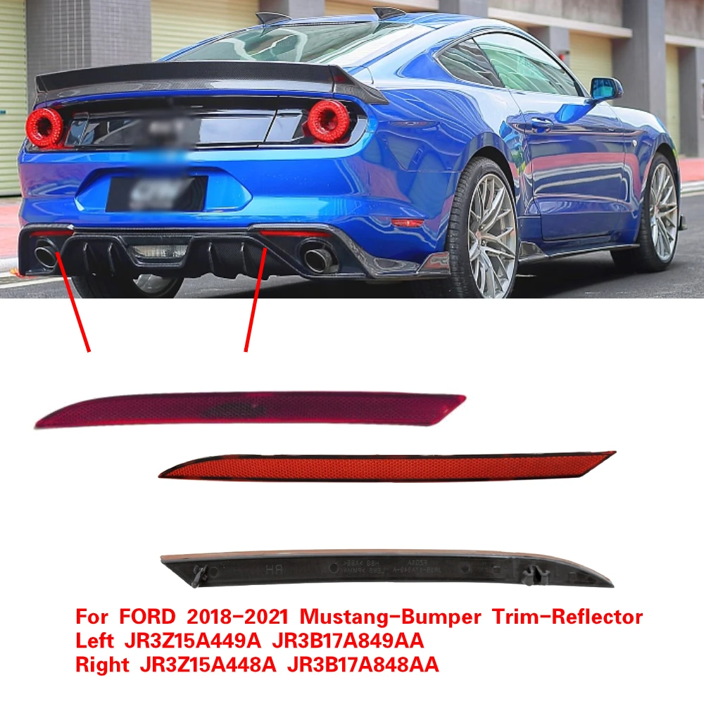 

Задний левый и правый задний рефлектор для ford mustang 2021 2020 2019 2018