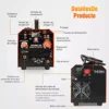 220V Machine Non Gas Shielded Manual Welding Gas Shielded Welding Household Welding Machine American 110V 1.8M 5