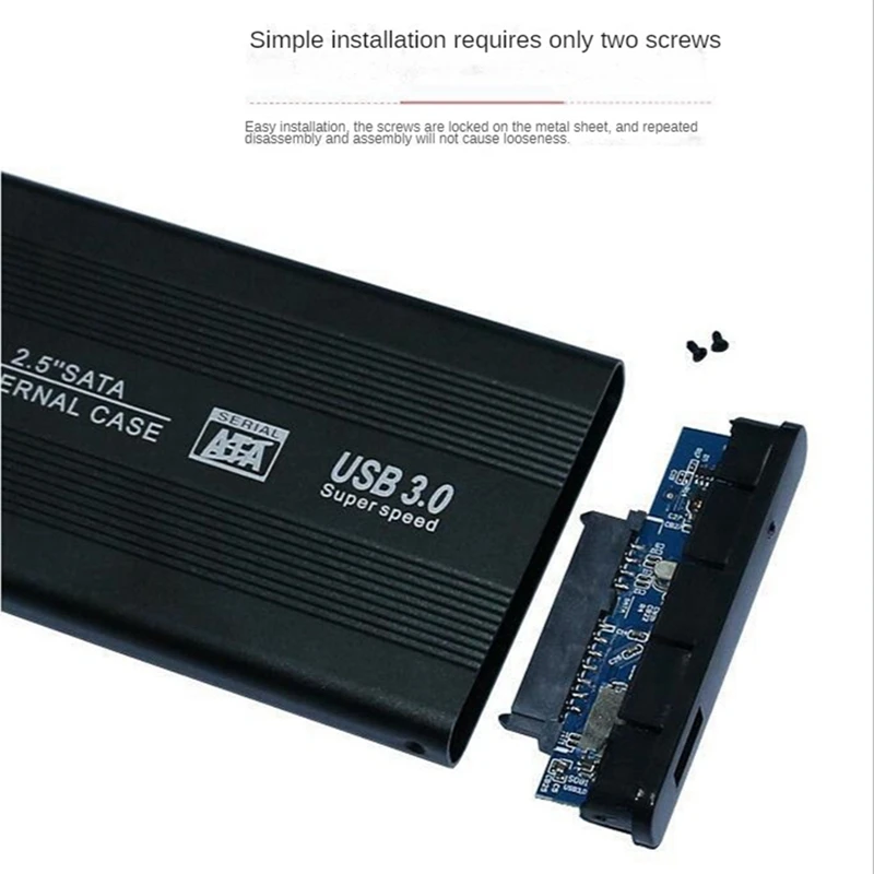 ũž ǻͿ  SATA SSD ϵ ̺ ڽ, USB3.0, 2.5 ġ ϵ ̺ ũ Ŭ