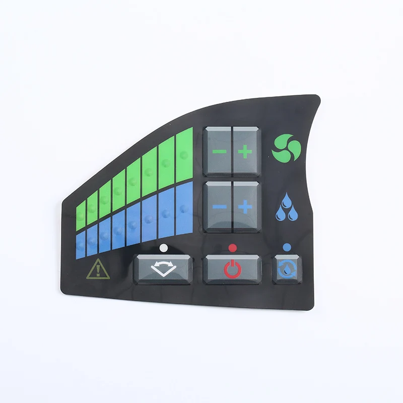 Manufactory membrane switch panel dome membrane switch
