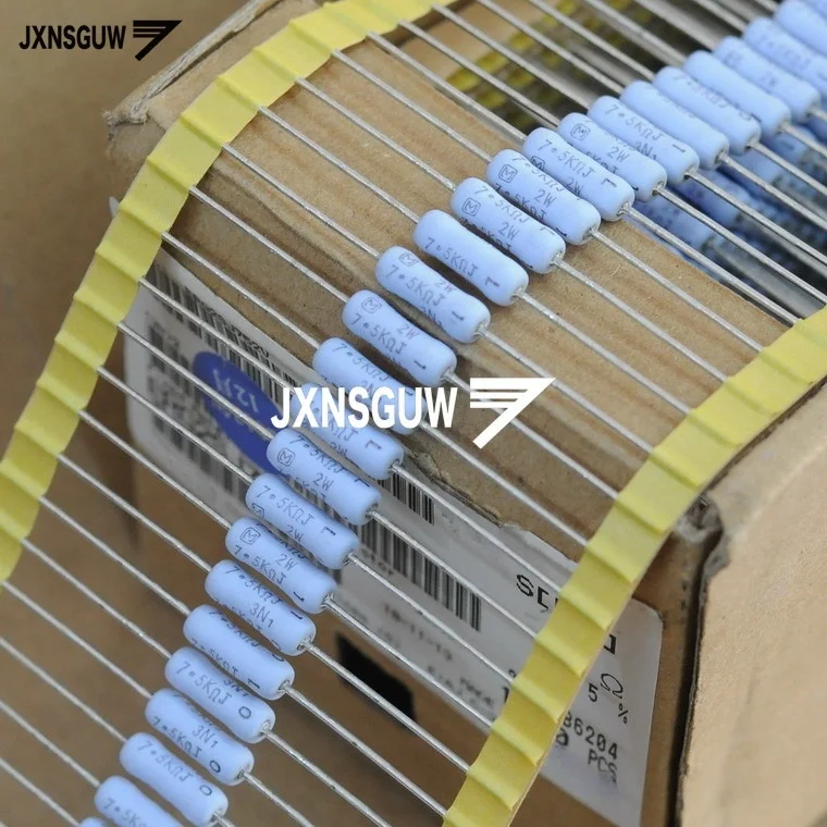 

Новинка, металлоксидный пленочный резистор Matsushita 5% 2W7.5K 11x3,5 мм, 2 Вт 7,5 K, термостойкость 7,5 K 2 Вт 7K5 kΩ, 10 шт.