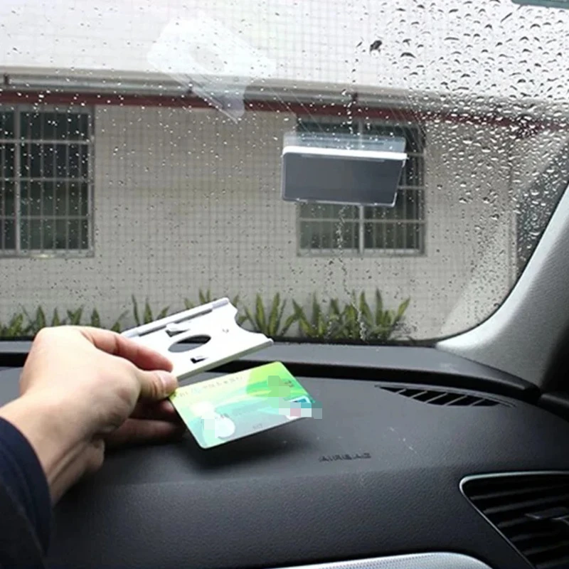 Auto Card Sleeve Parking Ticket Clip Car Fastener Bill Holder Mount Organizer For Home And Office