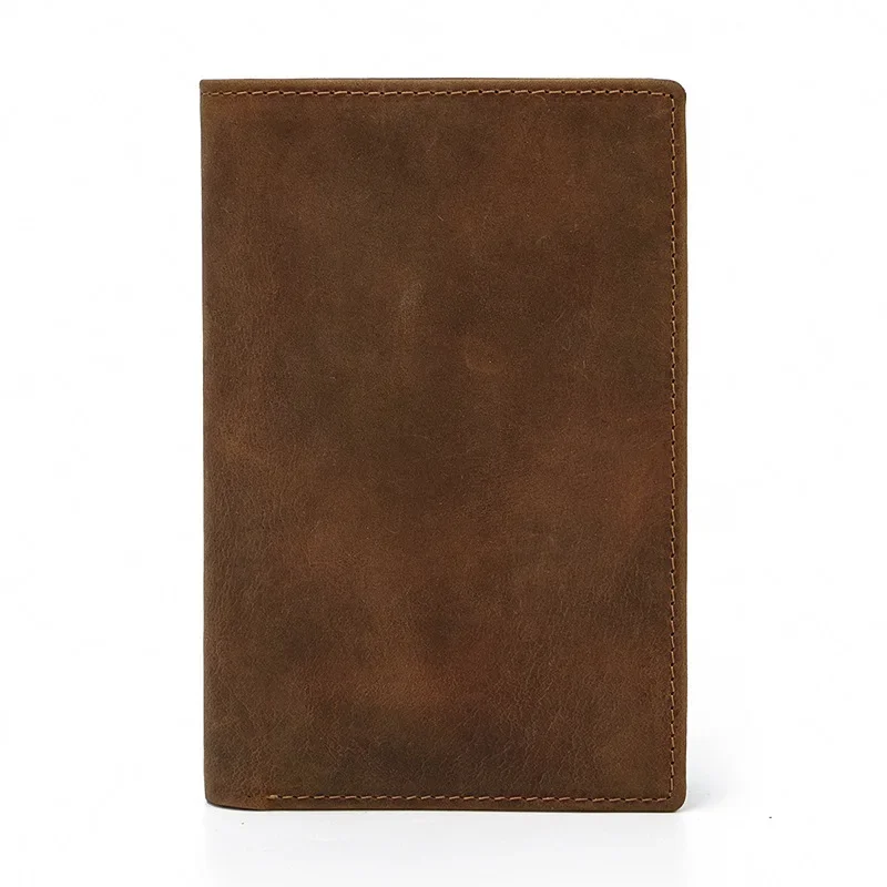 Vintage Leather Passport Holder and Wallet for Men