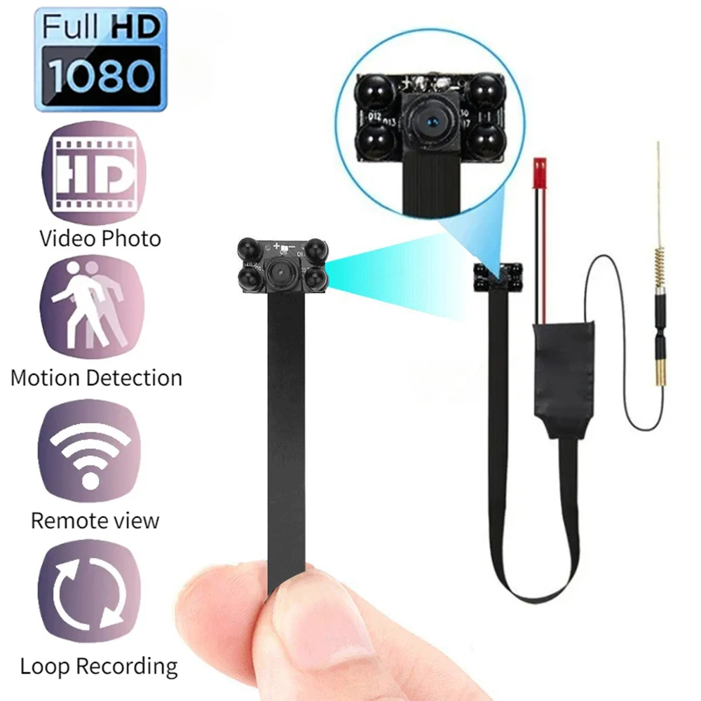 Description Picture 5 of itemHD 1080P WiFi Mini Camera Video Recorder Real-time Home security Micro Camcorder Remote View DIY 4K Home Security Module