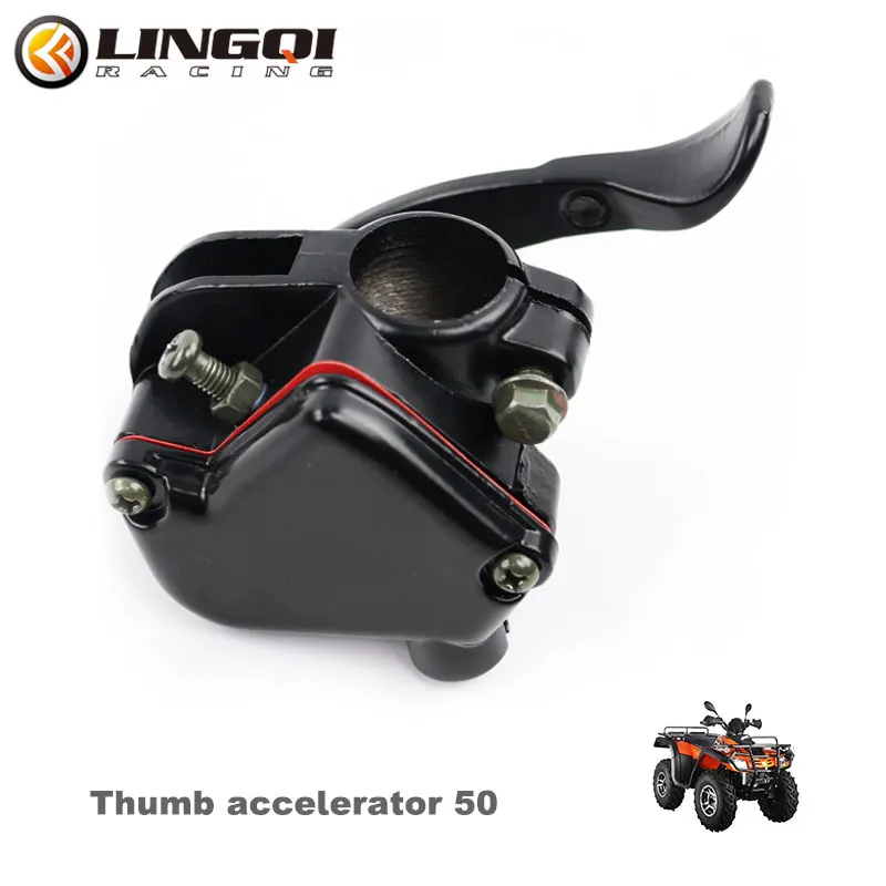LINGQI Pit Dirt Bike Thumb Throttle Assembly Motorcycle Speed