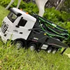 381 11-Channel Remote Control Alloy Concrete Cement Pump Truck Urban Construction Remote Control Truck Machinery Toy Kids Gifts 1