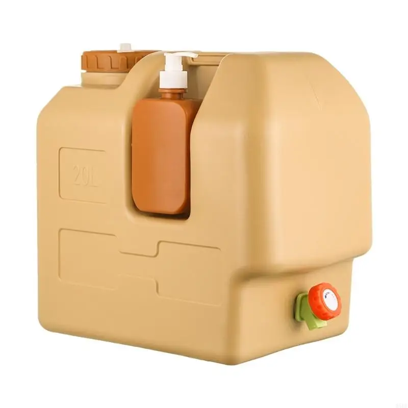 20L Water Reservoirs Bucket Container For Camping Emergency