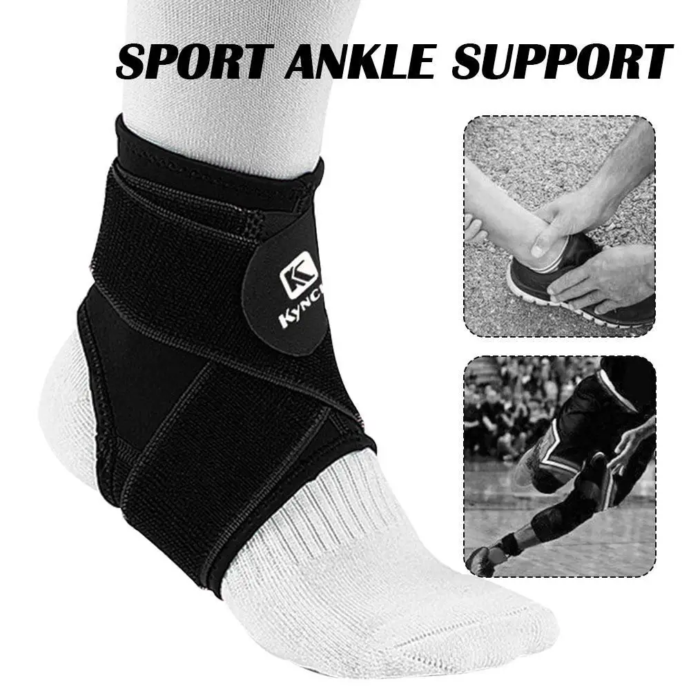 

Sport Ankle Support Elastic High Protect Sports Equipment Brace Running Basketball Ankle Safety Support