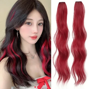 Clip per estensione dei capelli ricci da 50 cm nel parrucchino Clip per parrucca lunga per orecchio appeso Accessori per estensioni dei capelli sintetici Forcina per parrucchino