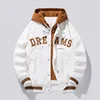 Hooded Jacket High Quality Brand All-match Hoodies Student men Women Baseball Uniform Jacket Men's Autumn New Trendy Coats 2