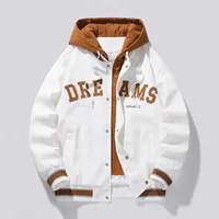 Hooded Jacket High Quality Brand All-match Hoodies Student men Women Baseball Uniform Jacket Men's Autumn New Trendy Coats 2